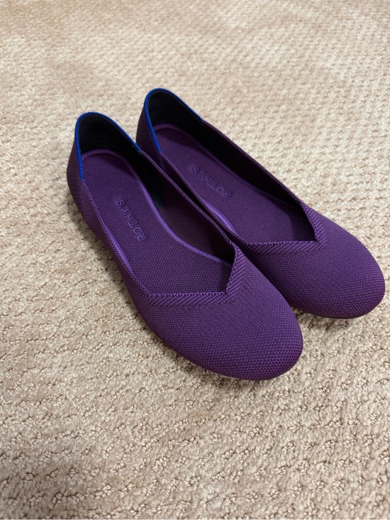 Rothy's Shoes - Rothy’s Purple Knit Ballet Flats